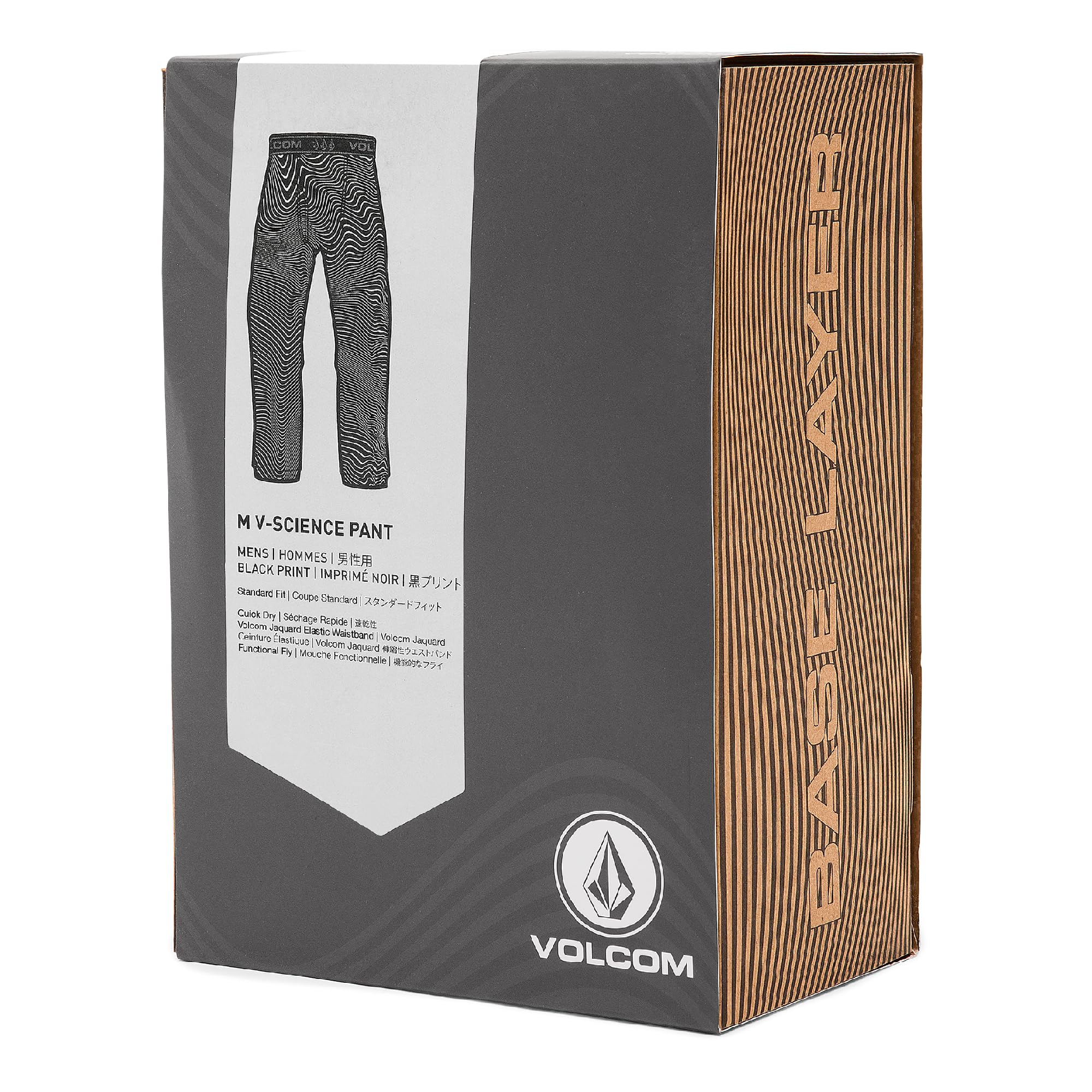Volcom Herren Hose V-Science Midweight Thermal Base Layer Pant