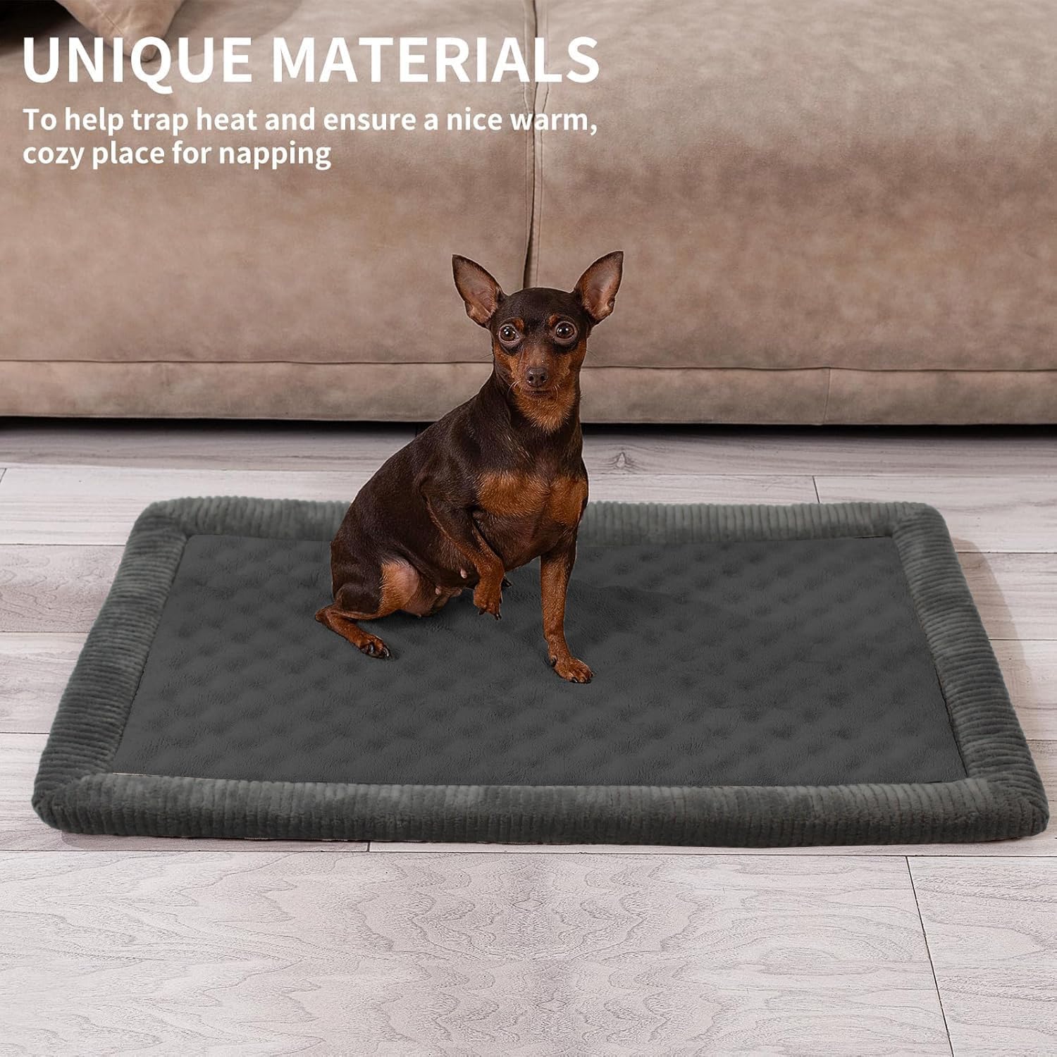 Ultimate Comfort: MINIDEAR Dog Crate Pad Review