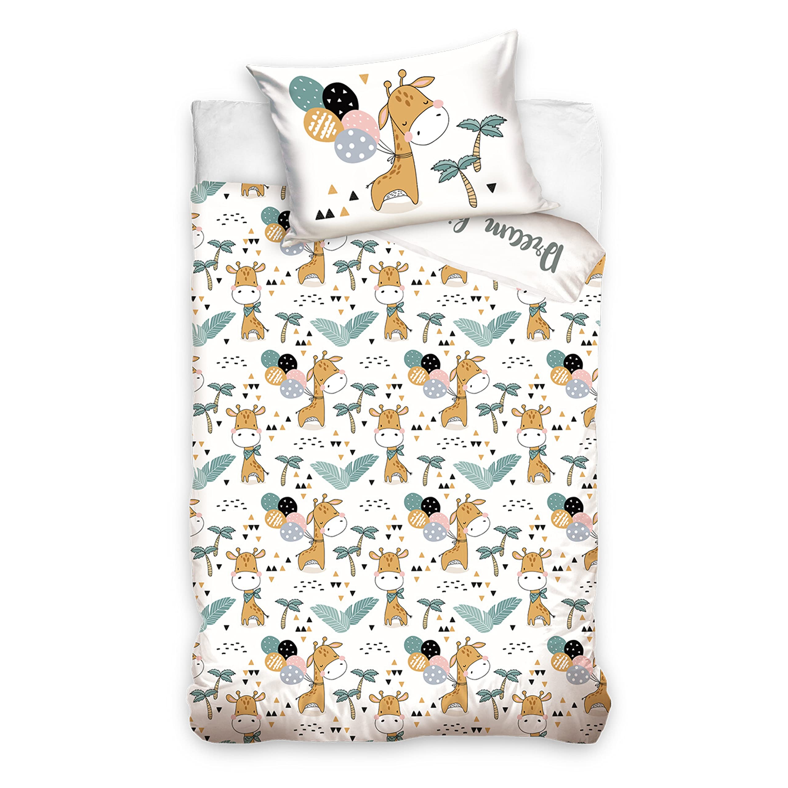 Set d banchera da letto per bambn, 2 pezz. 100% cotone