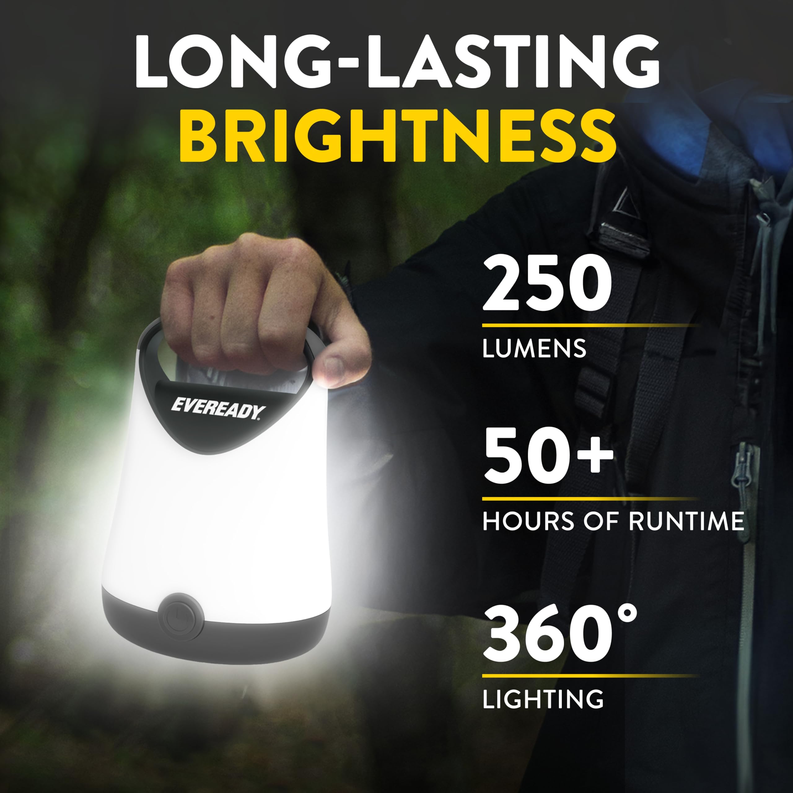 Amazon.com: Eveready LED Camping Lantern X-250 (2-Pack), Super
