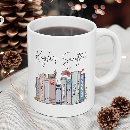 Miniatura 2 de Personalized Swiftea Mug, Album Mugs, Trendy Coffee Mugs, Ta Gifts, Custom Gifts, Personalized Gifts, Christmas Gift, Gift for Her