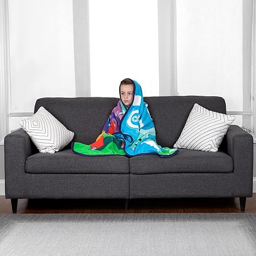 Vista 242 de Franco - Ropa de cama infantil de microfibra súper suave, 46 pulgadas x 60 pulgadas, Spirit Riding Free