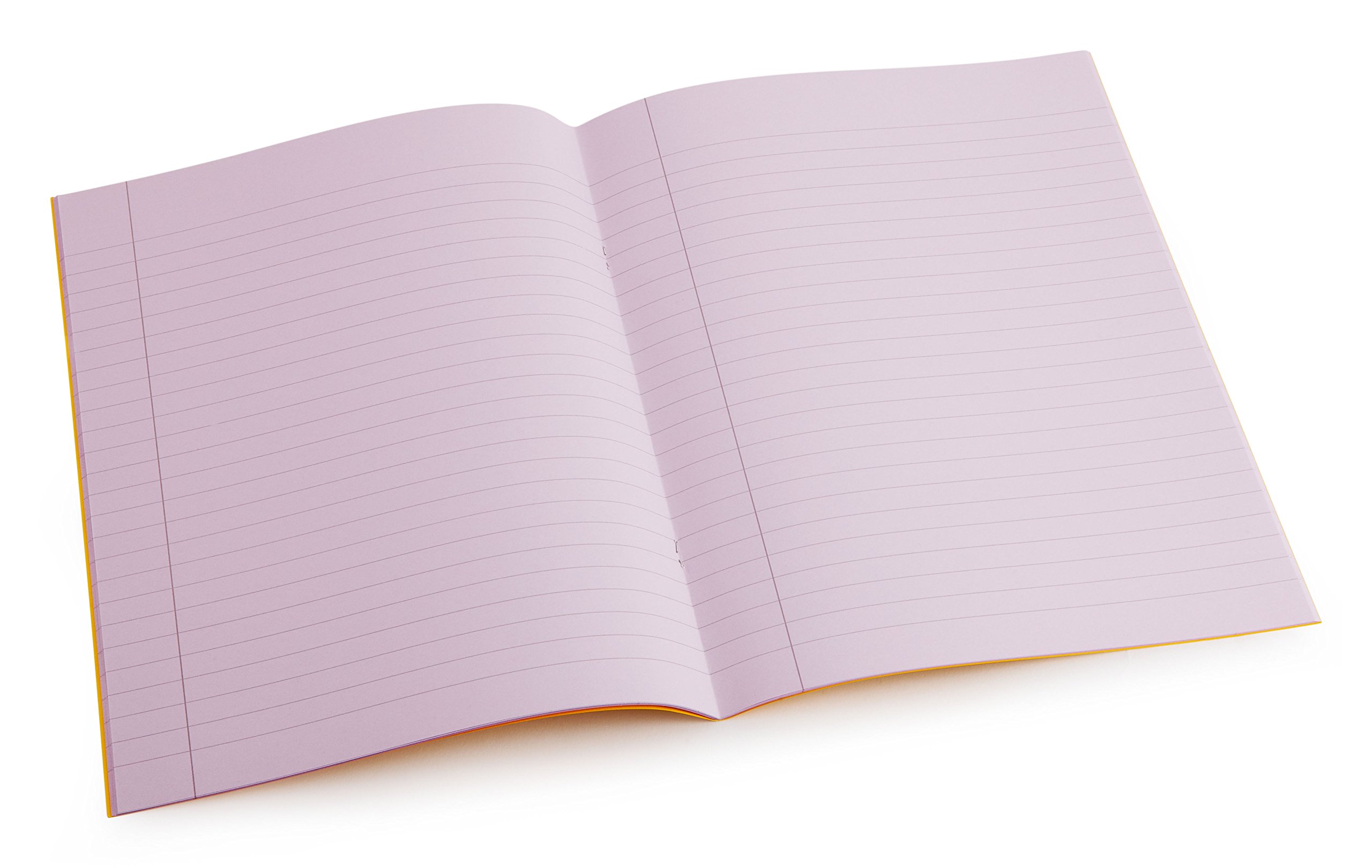 Crossbow Education Dyslexia Tinted Exercise Books - A4-10mm lined with margin - Purple (10 Pack) โ image 1