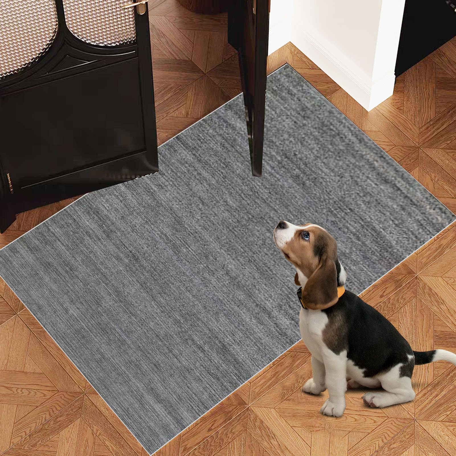 Tappeto Runner Corridoio Lungo 90 x 350 cm Tappeti Cucina Moderno Antiscivolo, Tappeto Passatoia da Ingresso Tappeto Lavabile in Lavatrice per Salotto Cameretta Cucina lavanderia Personalizzabile