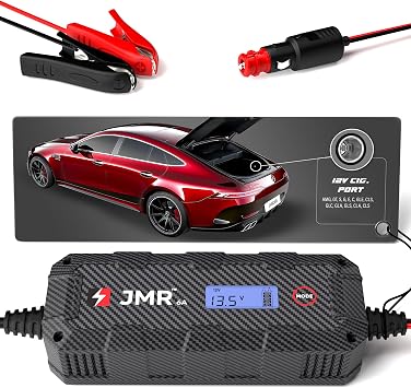 شاحن بطارية JMR لمرسيدس بنز AMG GT S فئة GEC GLE CLS جميع الموديلات تريكل شاحن بلسم صيانة 12 V Cig ميناء، لا وضع الليثيوم
