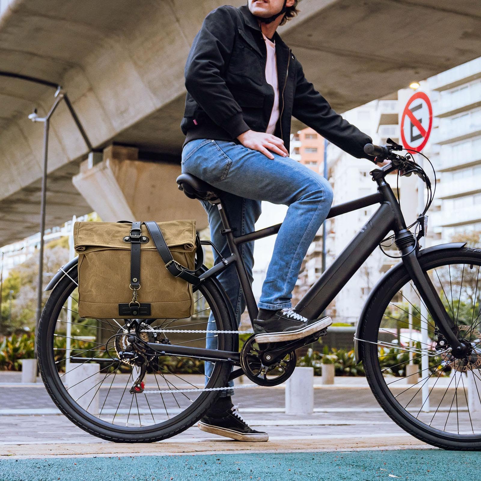 Męskie Torby Boczne Motocyklowe Organizer na narzędzia motocyklowe | Torba na tylne siedzenie jednośladu Dla jeźdźców i motocyklistów, codziennych dojazdów, długich tras, zakupów, wycieczek,