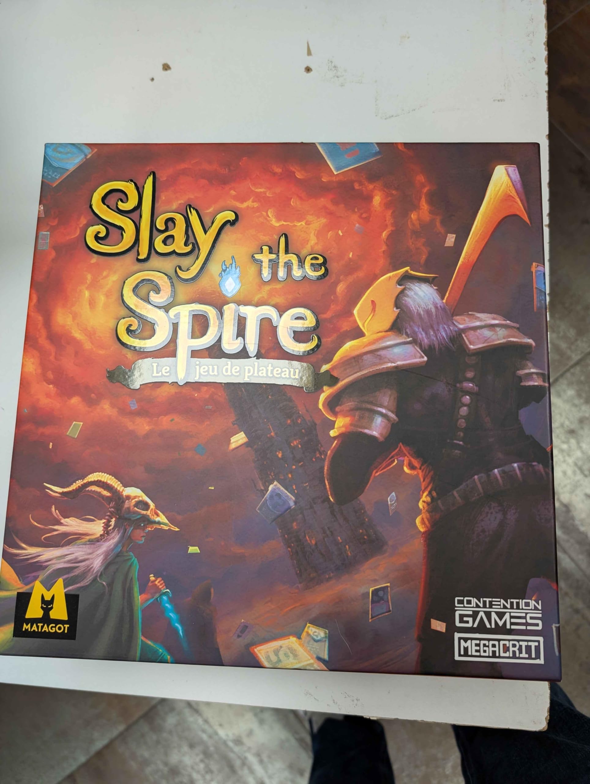 Abysse Corp Slay The Spire – Jeu de Plateau coopératif Version française | Deck-Building inspiré du célèbre Jeu vidéo | 1 à 4 Joueurs dès 12 Ans