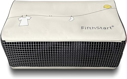 Miniatura 8 de Bolsa de pinzas para la ropa con correa para el hombro y la cintura. Clips de doble seguridad y soporte inteligente de malla de secado rápido para