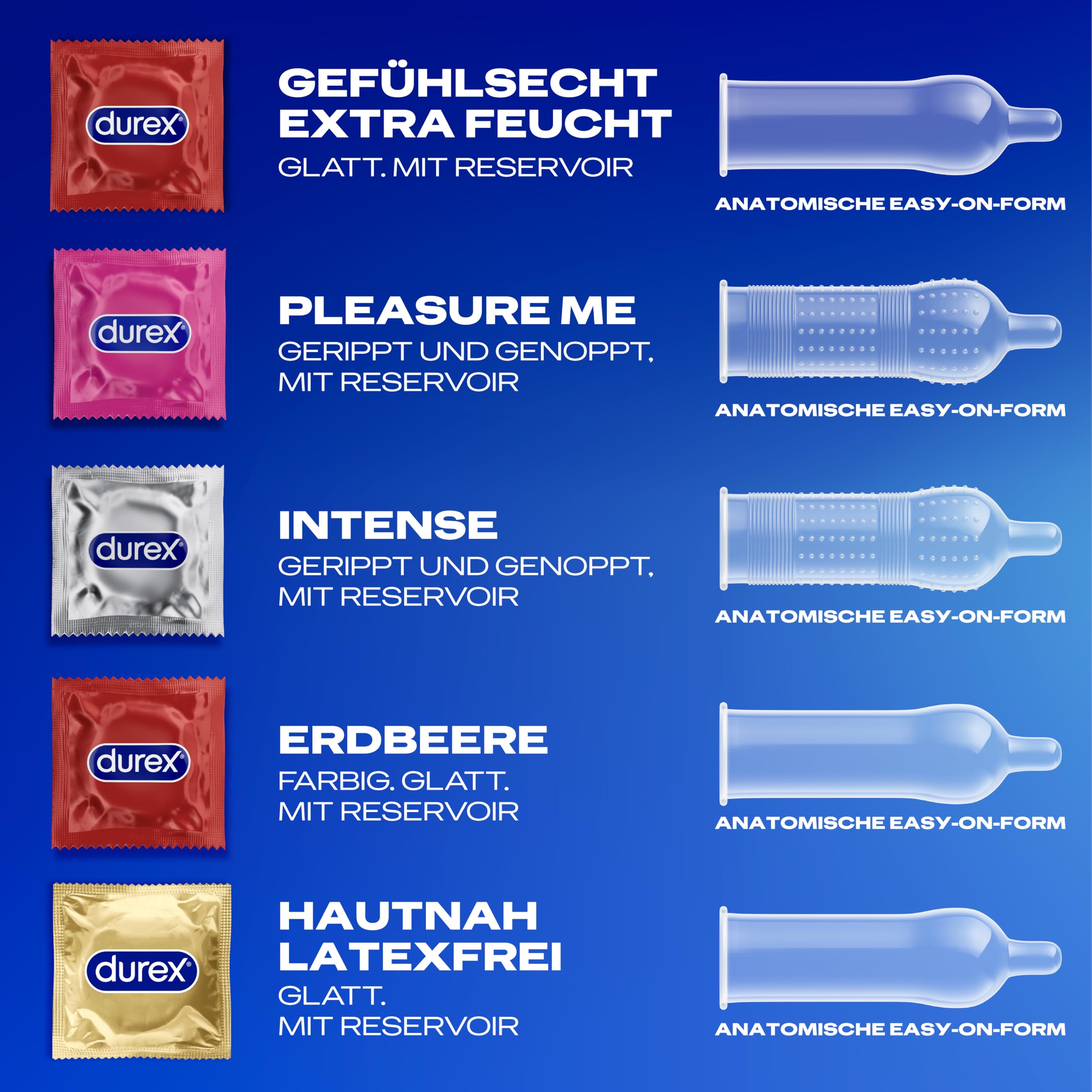 Durex Love Mix Kondome 3 x 18 Stück