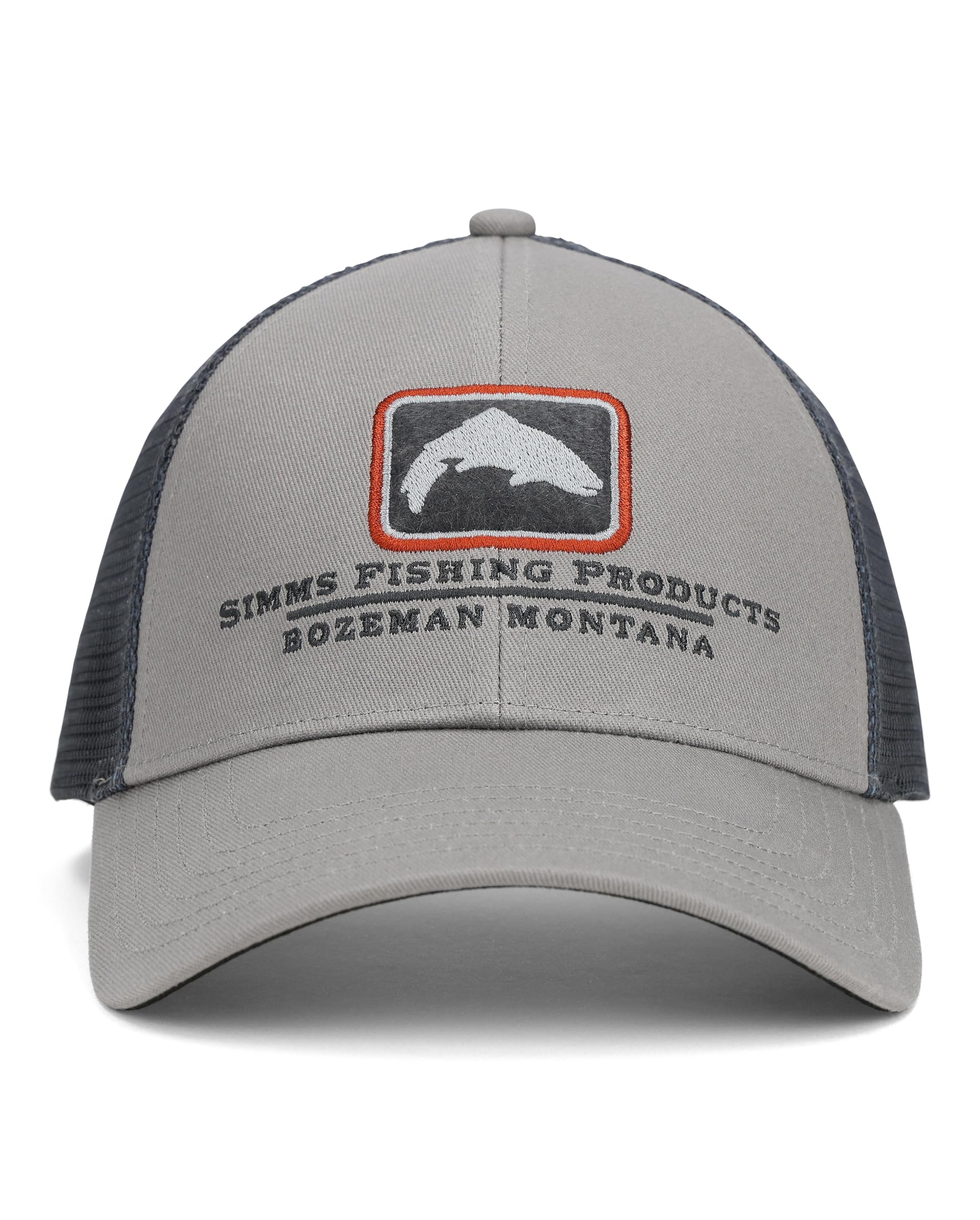 Simms Unisex Cinder 'S Trout Icon Trucker Baseball Cap, One Size