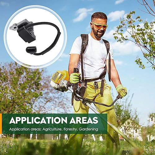 Miniatura 4 de Bobina de encendido para Ryobi RY251PH RY252CS RY253SS RY254BC Desbrozadora de hilo Trimmer reemplaza ‎291337001