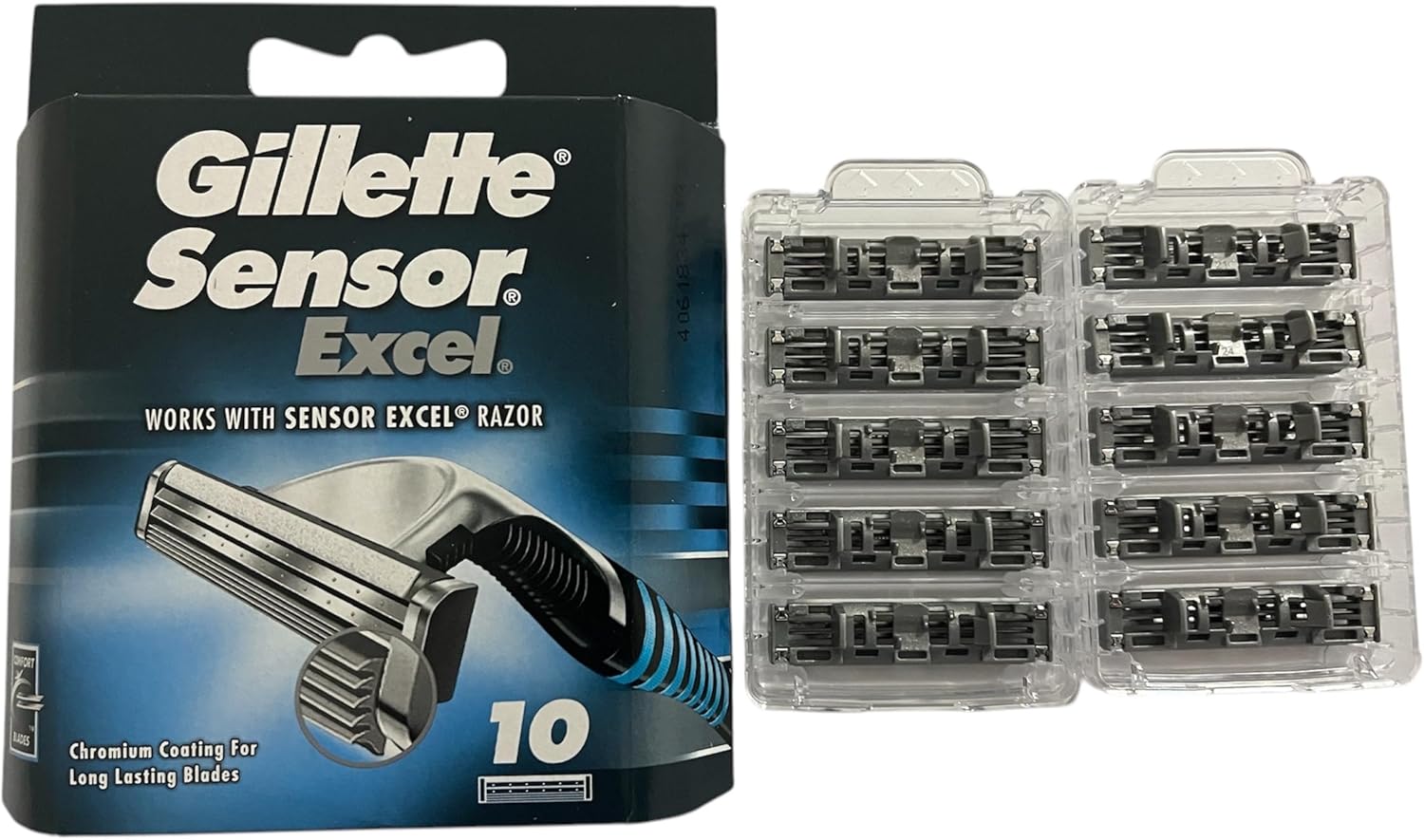 Gillette Sensor Excel-50 Count (5 x 10)