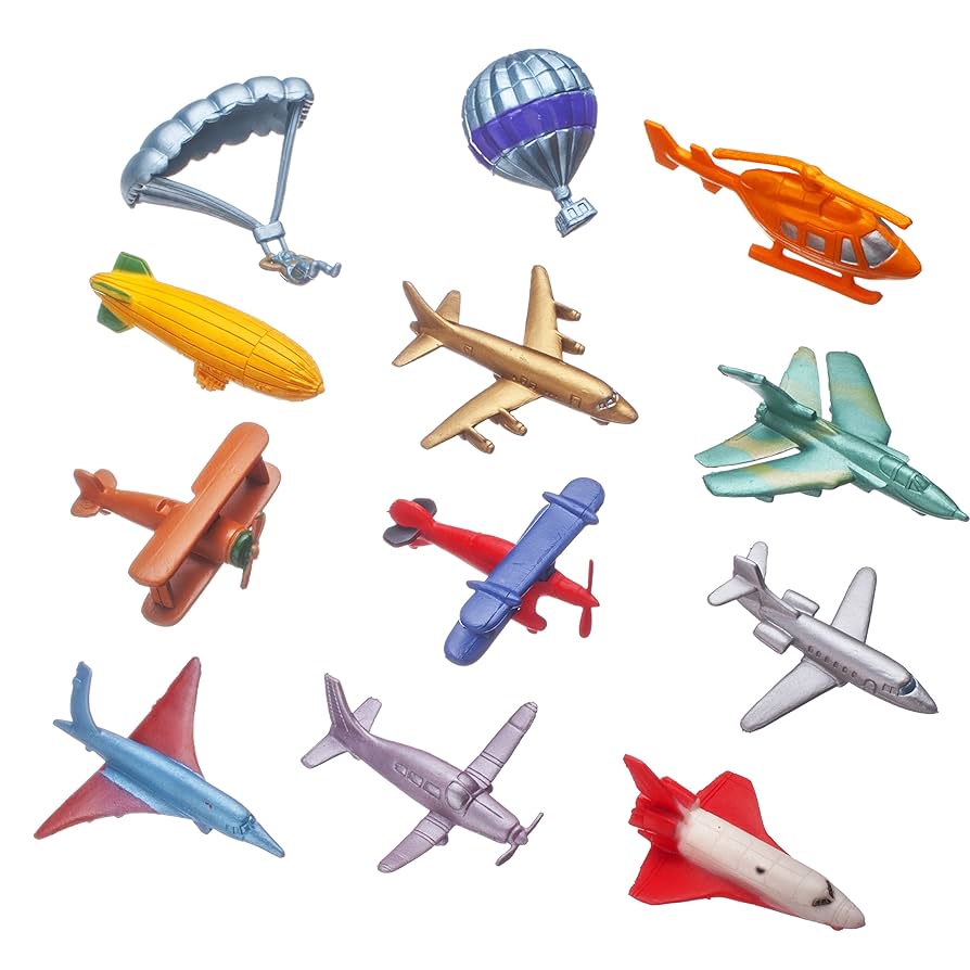 【大量】ミニチュア 飛行機 玩具・おもちゃ まとめ売り Amazon.co.jp: おもちゃの飛行機12個セット(ミニ) : おもちゃ