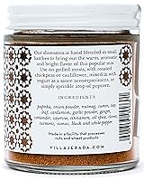 Vista 4 de Villa Jerada, Shawarma - Condimento prémium – Mezcla aromática de especias de Oriente Medio (apto para pollo, carne de res, cordero), 1.76 onzas