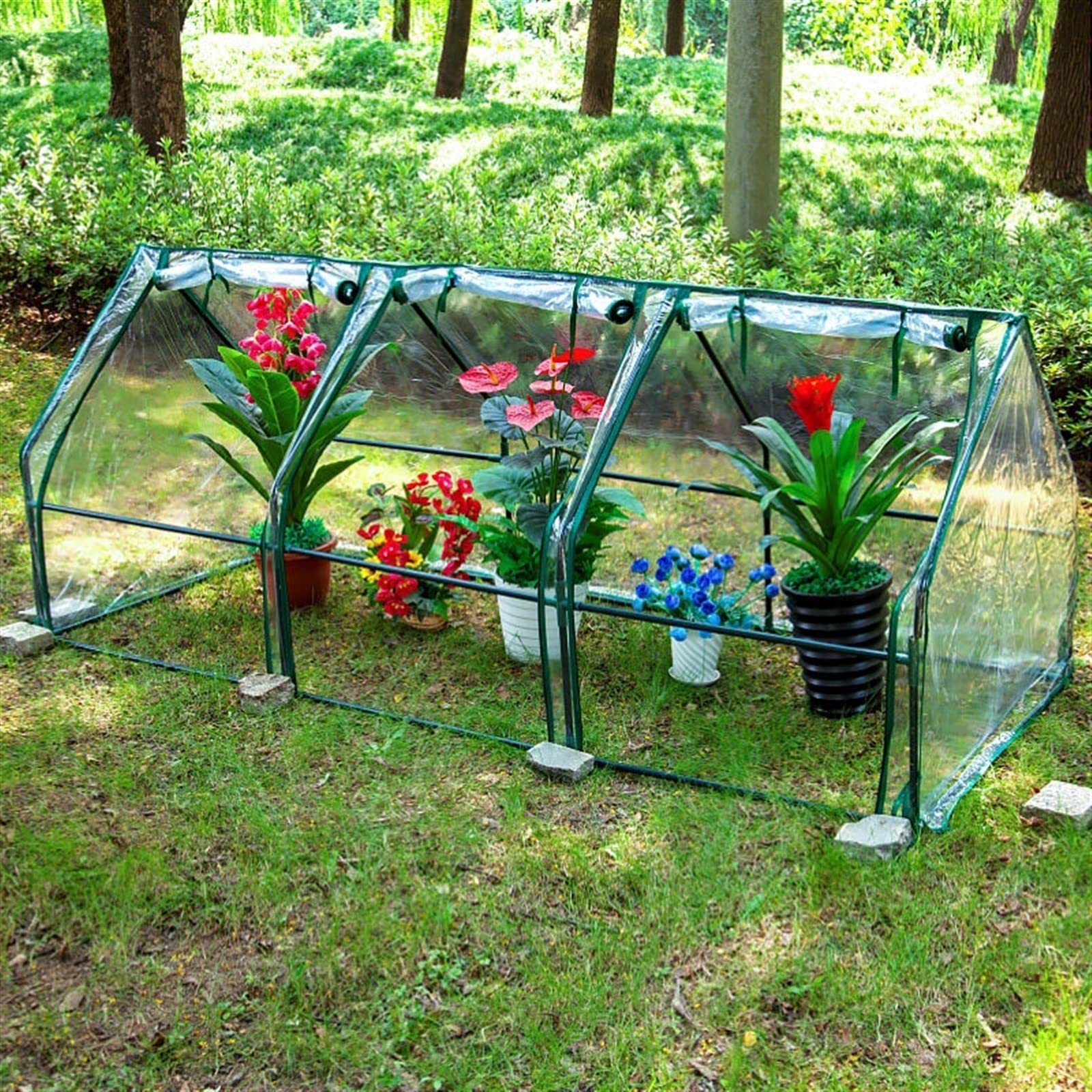 Mini serre de fleurs facile à assembler pour sauver vos plantes