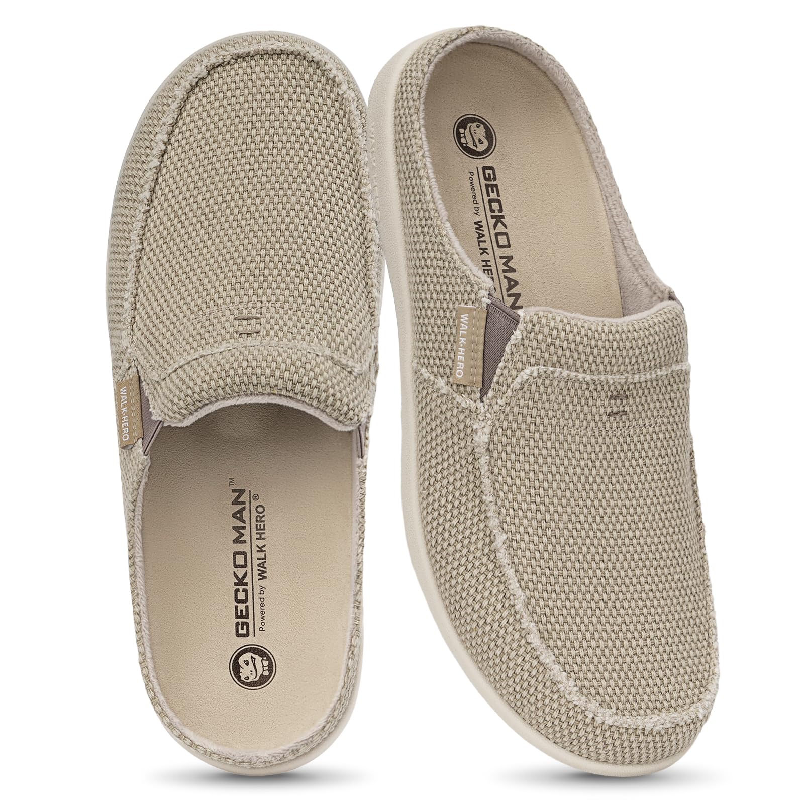 Mens Slippers with Arch Support, House Shoes for Men with Anti-Slip Sole