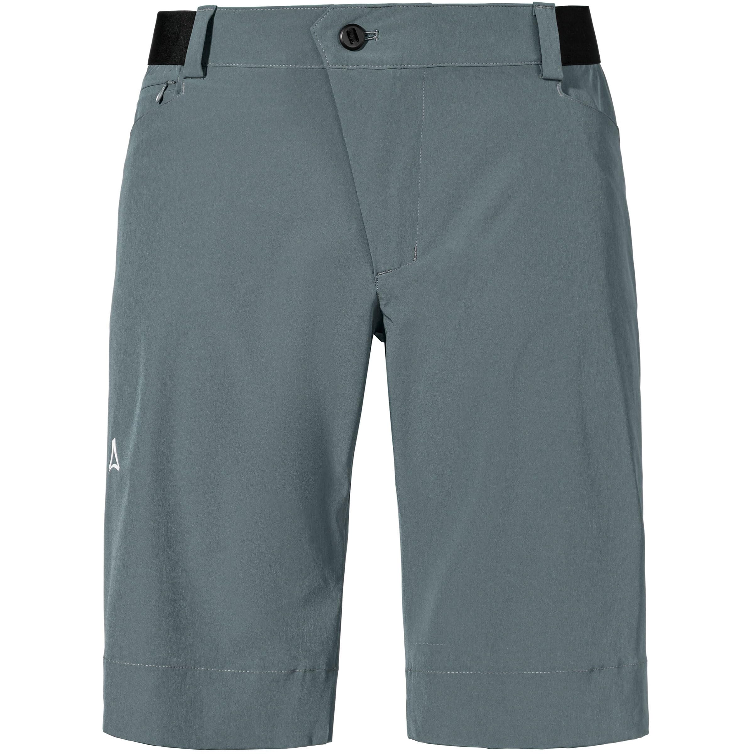 Schöffel, Herren, Velohosen, Shorts Style Keitele MNS (4XL, 58), Grau, Grün