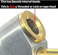 Vista 6 de Portabrocas de aire para neumáticos para semirremolque. Cabezal doble de alcance extendido, FNPT de 1/4 de pulgada, 200 psi. Este portabrocas