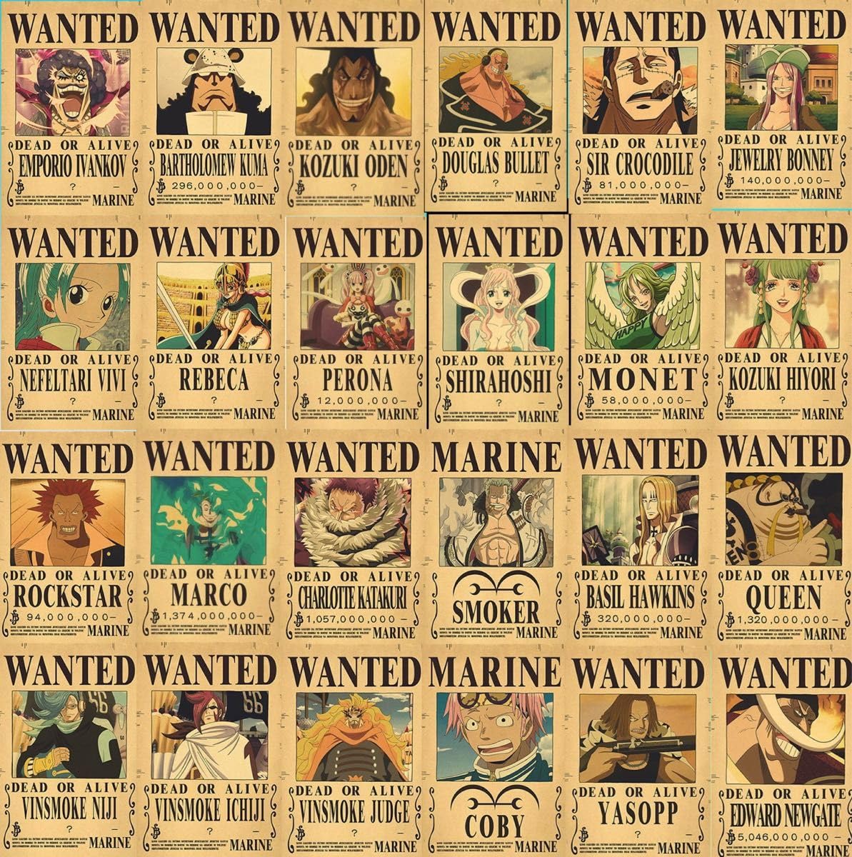 Amazon.co.jp: 新 ワンピ ース ウタ手配書ポスター : おもちゃ