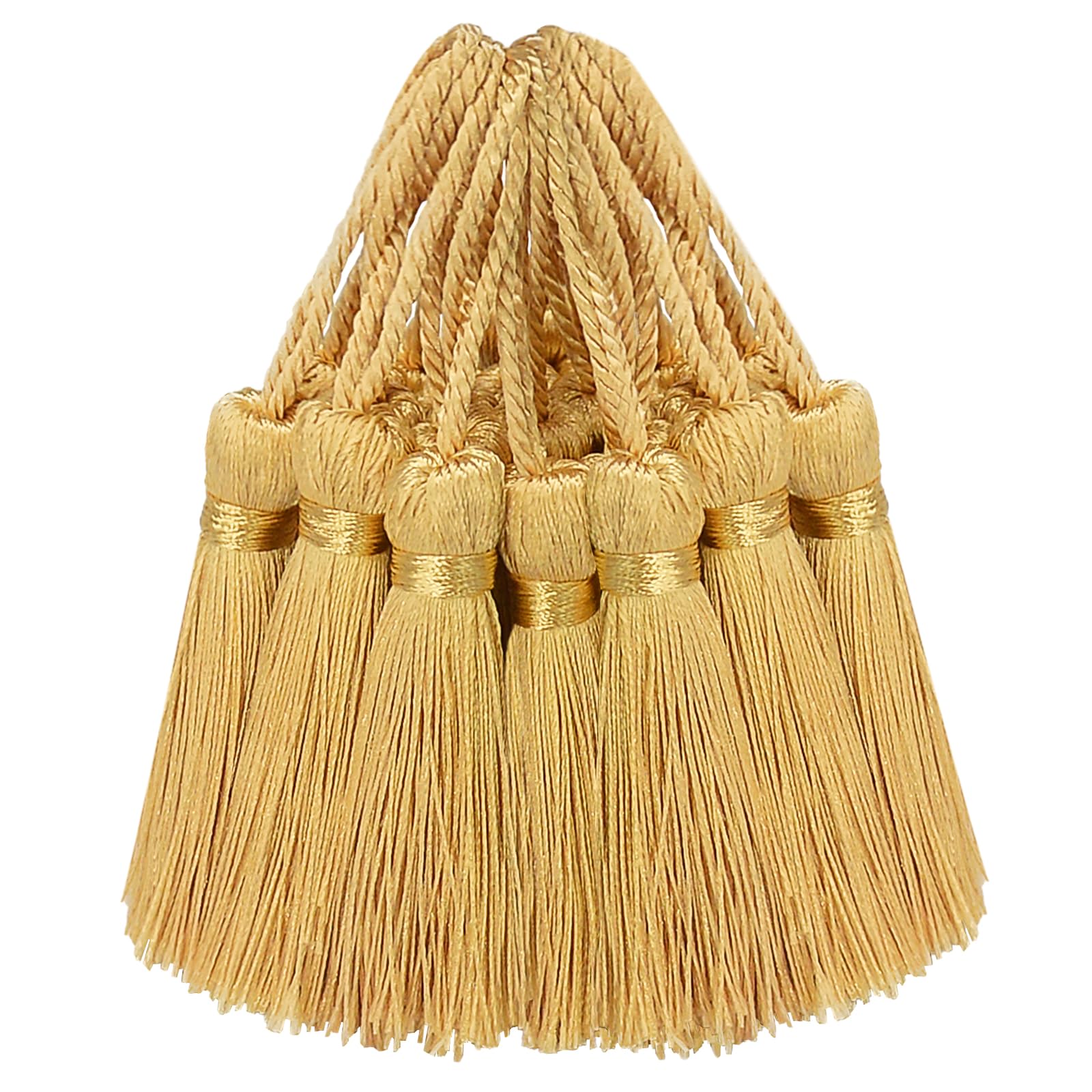 Bookmark DIY Decoration Crafts Tassels: 30pcs Sewing Fringe with String for Graduation Cap Memorial Hanging Ornament,Jewelry Making,Earring Keychain