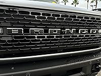 Vista 8 de Superposiciones de letras de rejilla - Compatible con Bronco 2021-2026