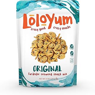 LoloYum Furikake Seaweed Snack Mix (Original, 6oz)