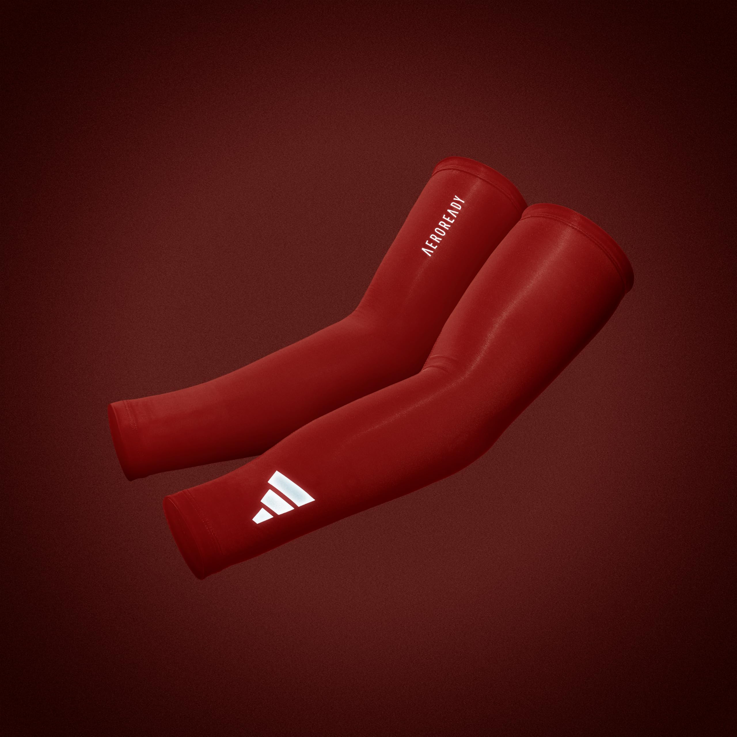 Amazon.co.jp: adidas 男女兼用 大人用 Aeroready 着圧アームスリーブ