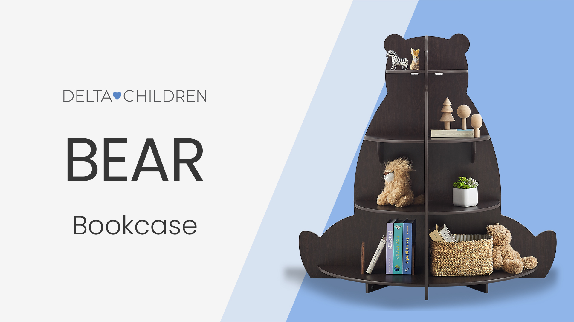 Delta Children Bear Bookcase