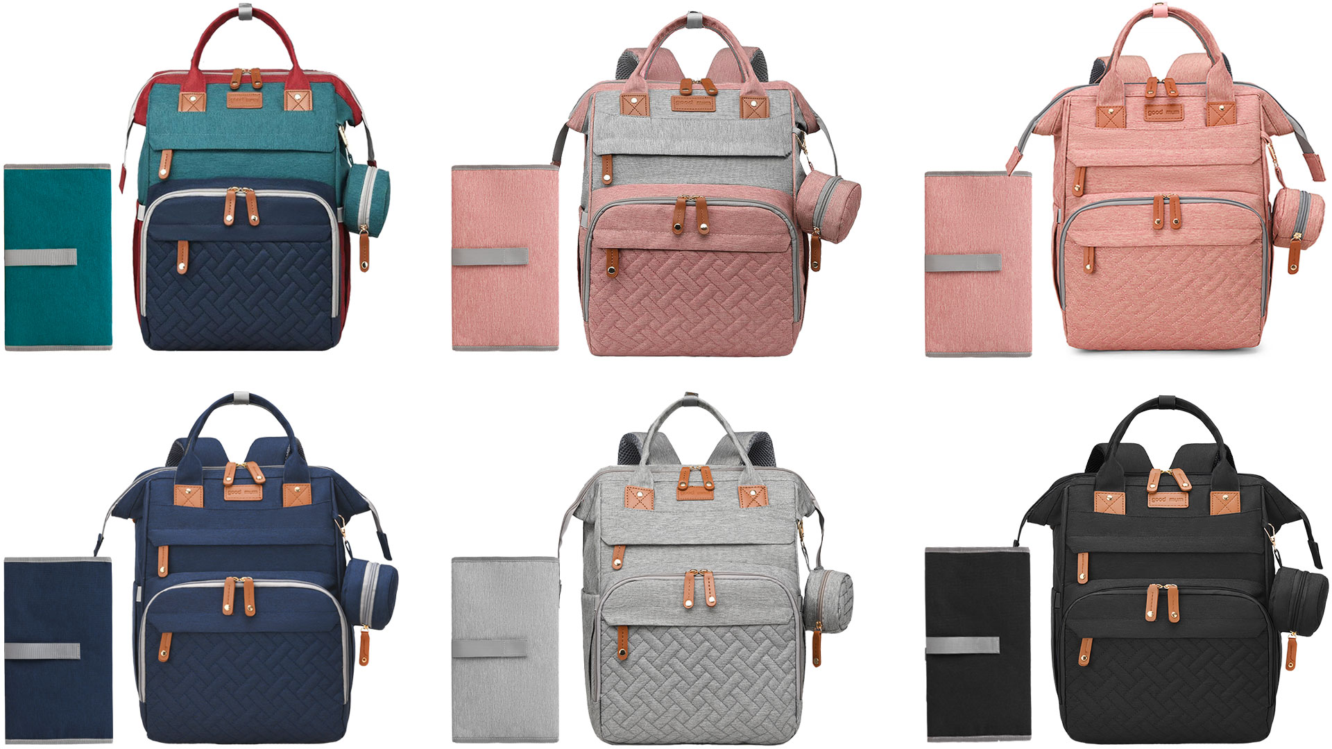 Amazon.com: SHITIESHOU Diaper Bag Backpack Baby Bag for Mom Dad