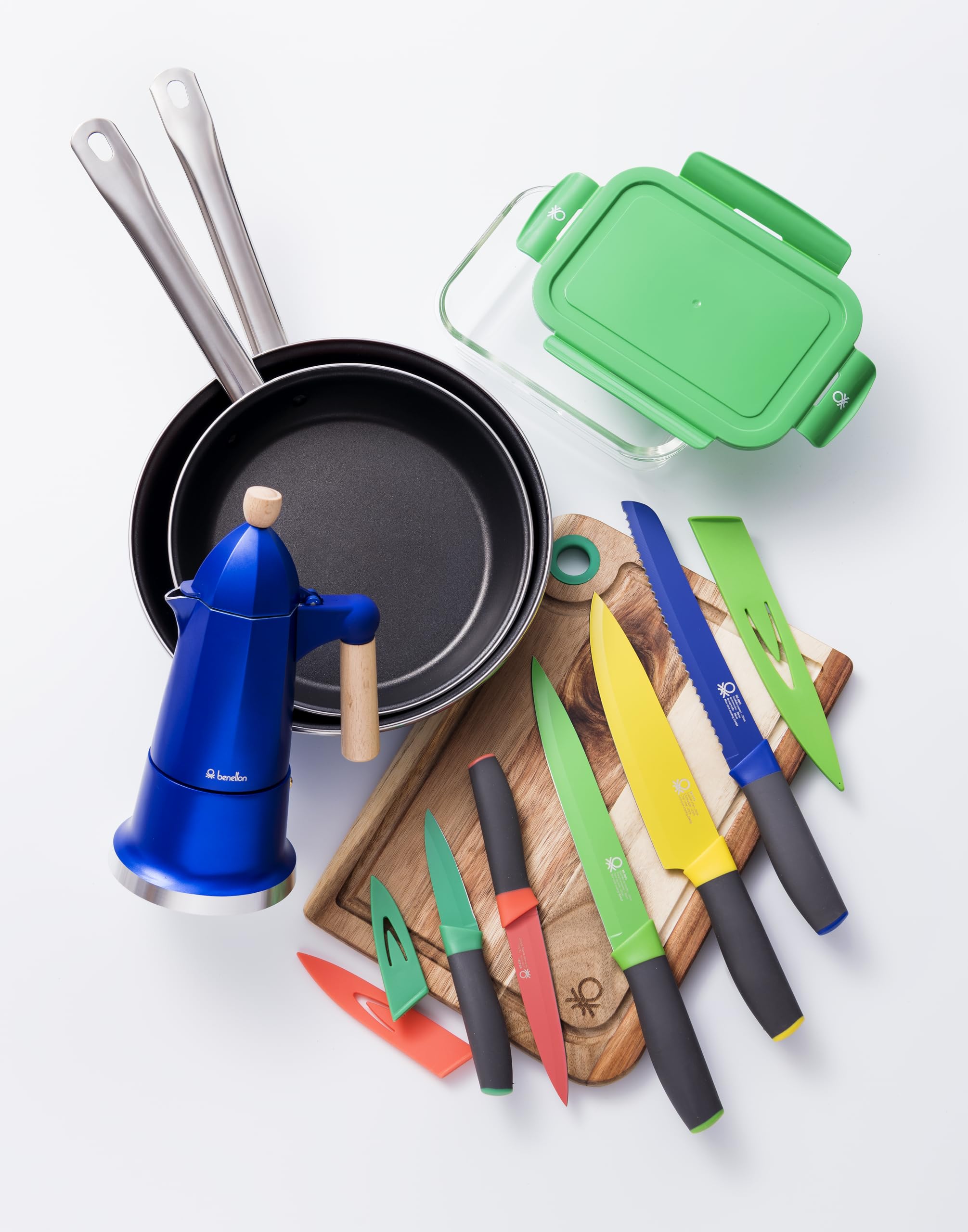 Set di Ciotole Dem Multicolore 4 Pezzi Plastica 12 x 12 x 5 cm (4 Pezzi