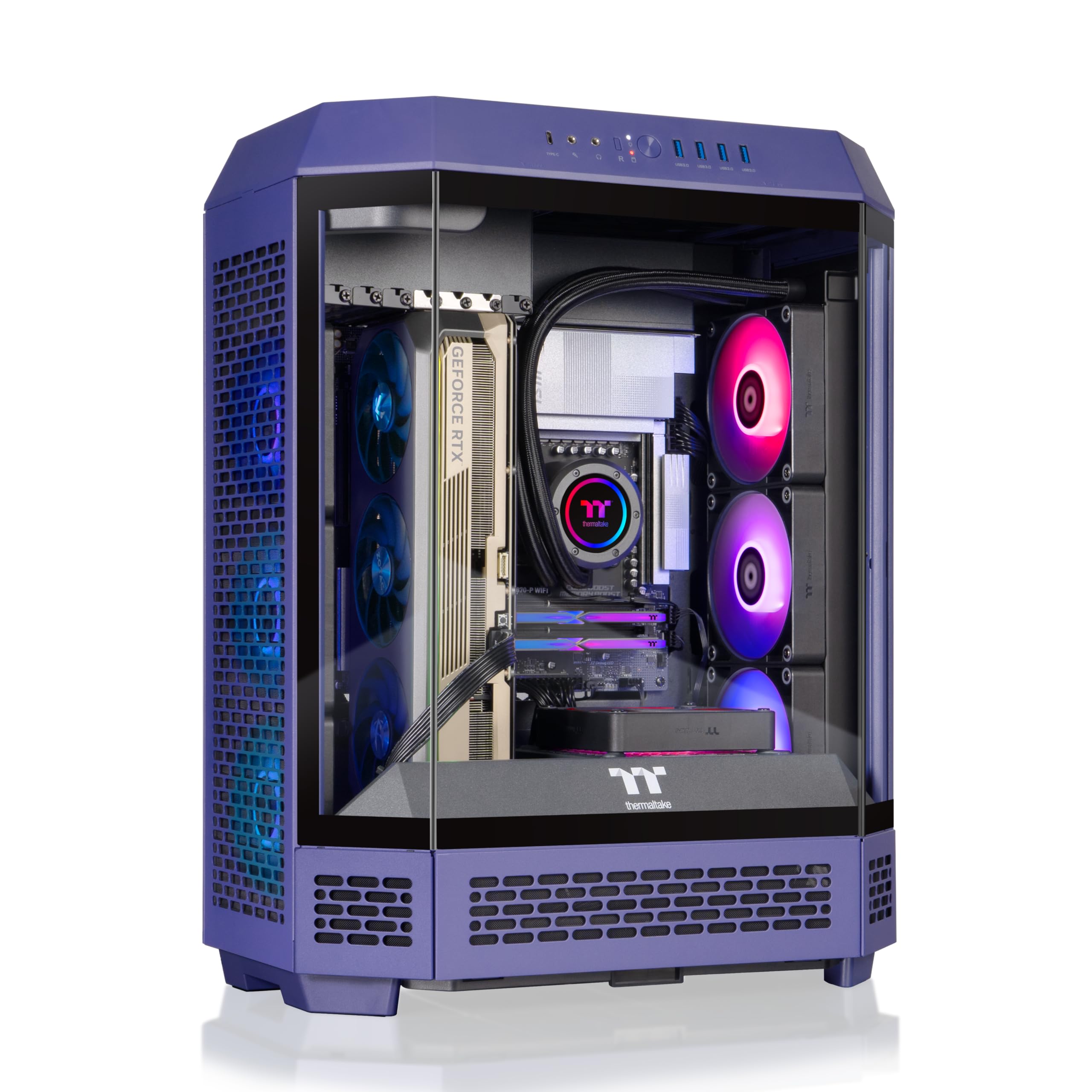 Amazon.com: Thermaltake LCGS Reactor 9880F Gaming Desktop (AMD
