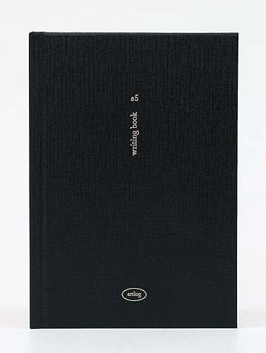 Factoryart, Artlog - Libro de escritura, 6 x 8 pulgadas, 1 paquete de 40 hojas (216 lb320 gsm) negro, papel de reunión, nota de boceto, plano plano,