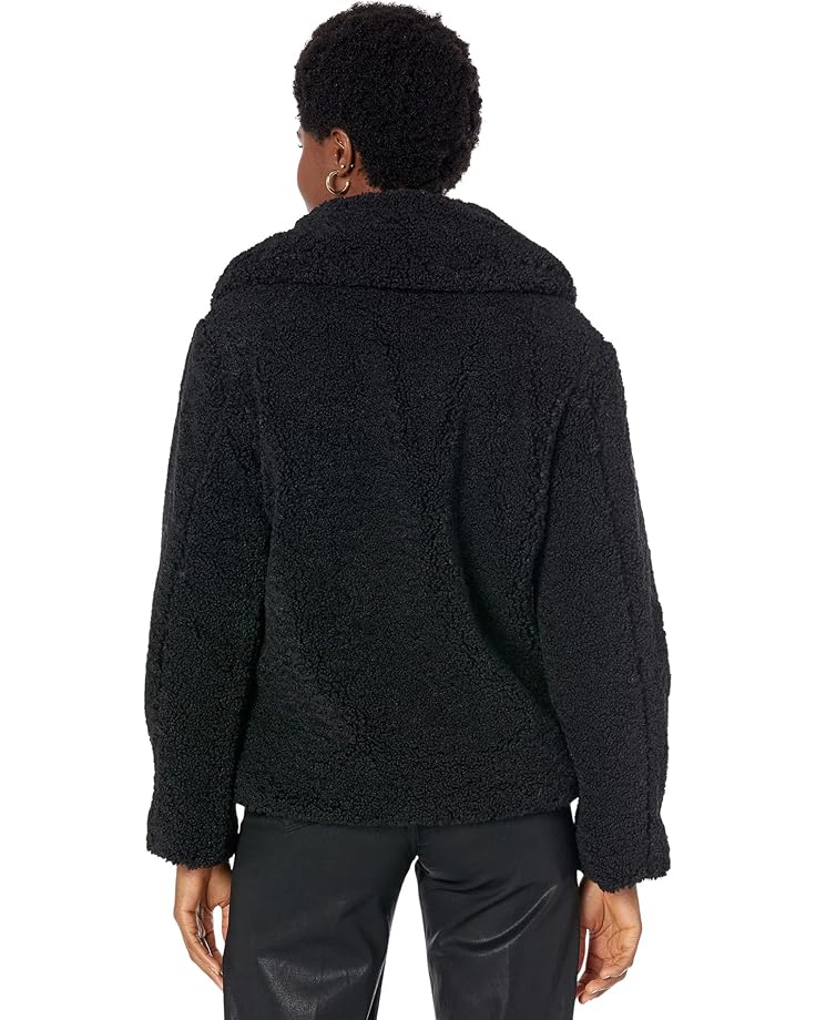 Sam Edelman Short Front Zip Teddy Coat with Patch Pockets - #2 of 4