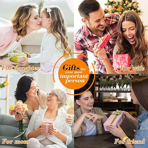 Miniatura 9 de AISI BEAUTY Extensiones largas de cabello sintético con clip para mujer, 20 pulgadas, 4 piezas, extensiones largas onduladas y gruesas