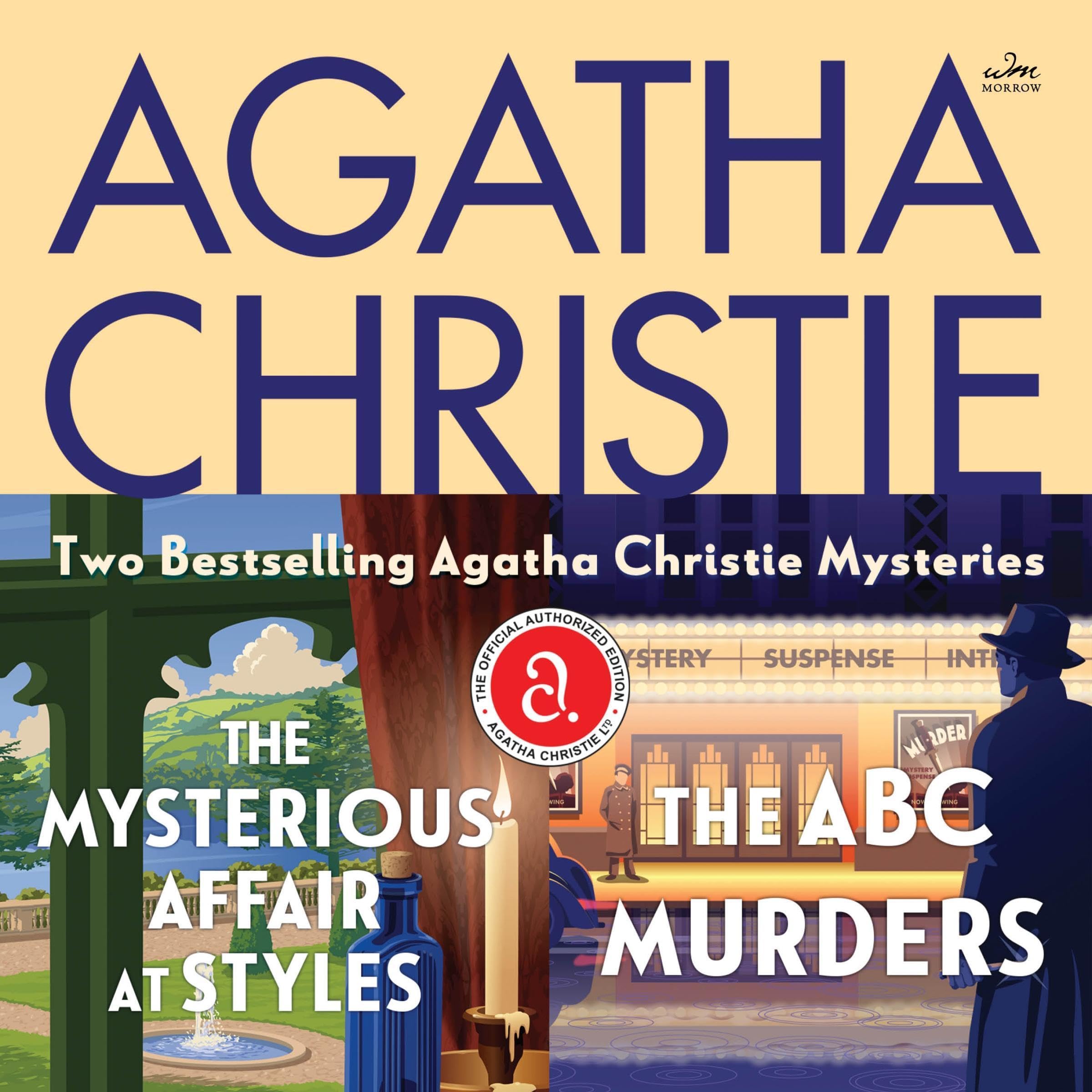Cover art for The Mysterious Affair at Styles & The ABC Murders