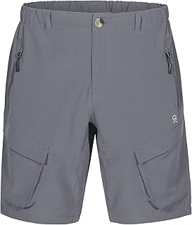 Little Donkey Andy Men's Stretch Quick Dry Cargo Shorts for Hiking, Camping, Travel