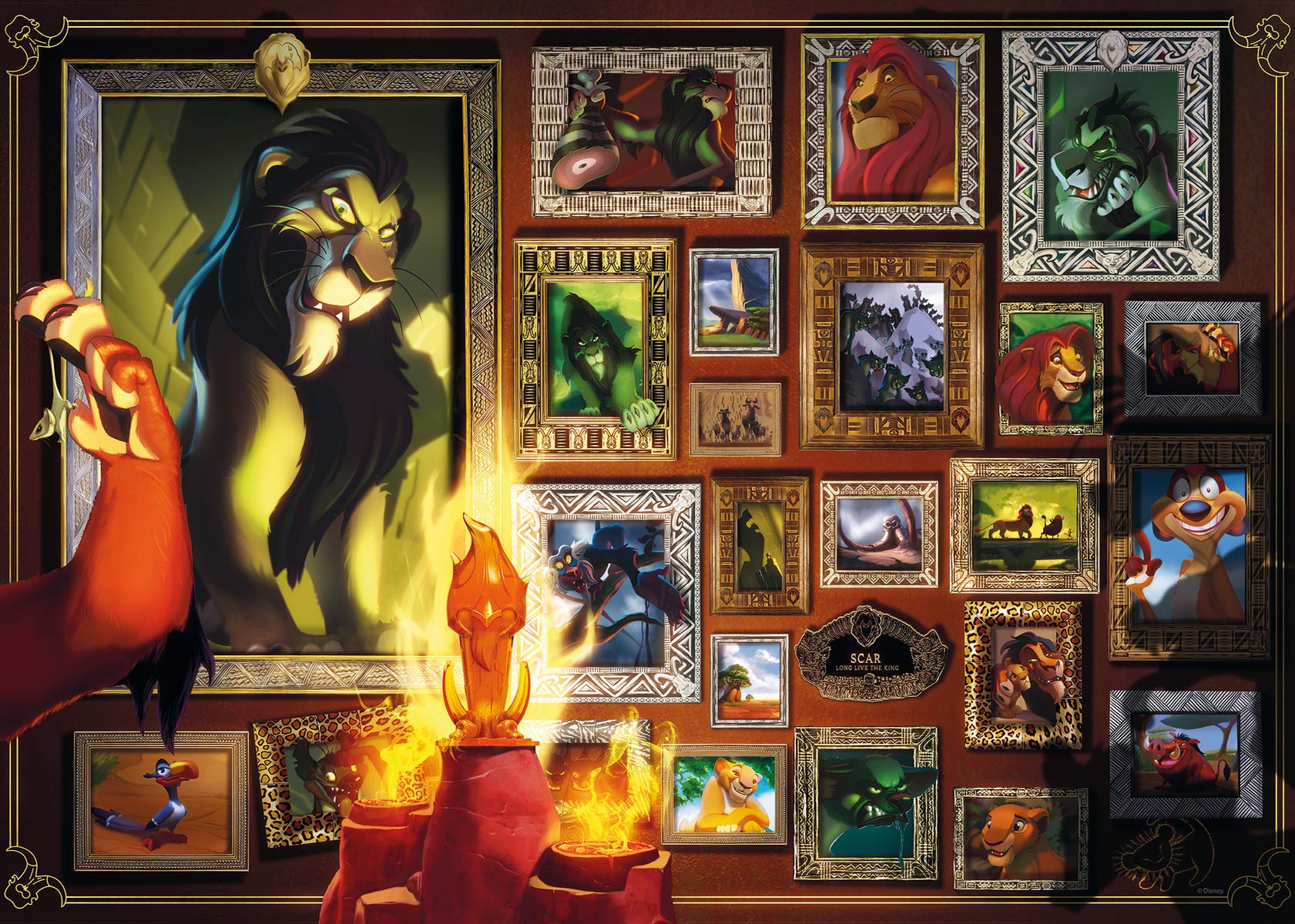 RavensburgerPuzzle Villainous : Scar (1000 pièces)