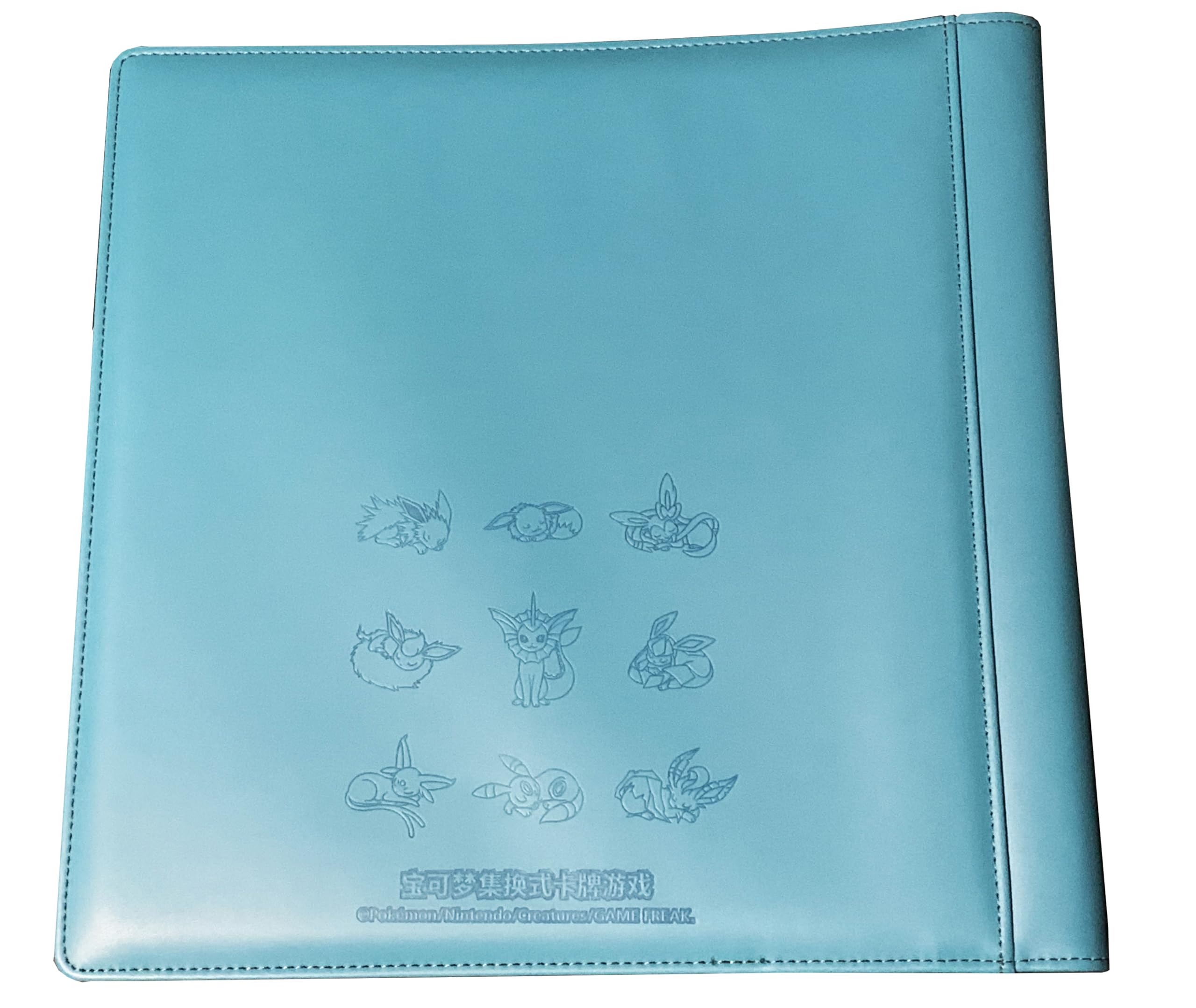 Amazon.com: Official Pokemon 12 Pocket Binder – Vaporeon – Chinese Eevee  Gift Box Exclusive – Made in Japan – Can Hold 480 Cards : Toys & Games