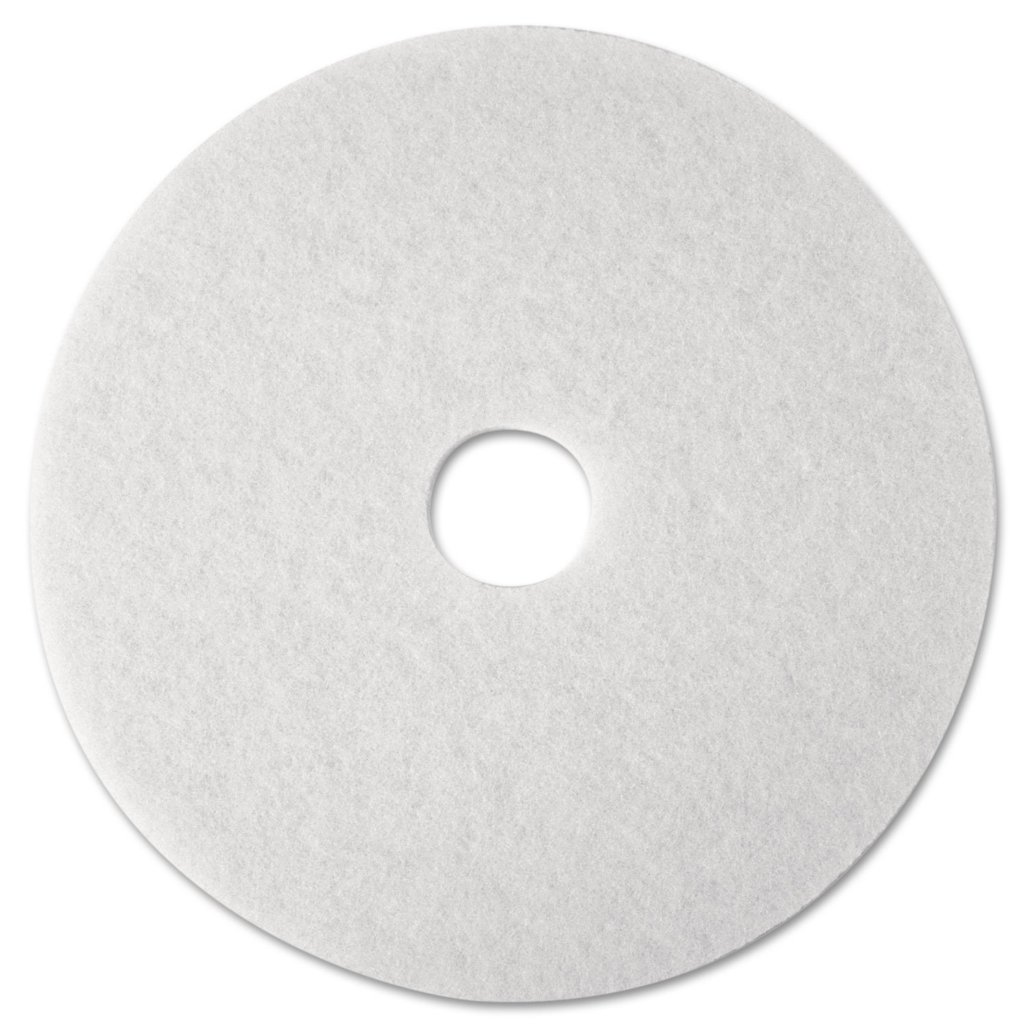 3M White Super Polish Pad 4100, 12 in