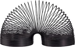 Collector’s Slinky The Original Walking Spring Toy, Black Metal Slinky, Party Favors, Fidget Toys, Kids Toys for Ages 5 Up by Just Play