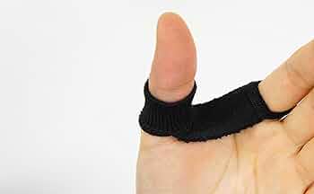 Amazon | 三味線 指掛 みます 中サイズ 黒 | 三味線アクセサリ