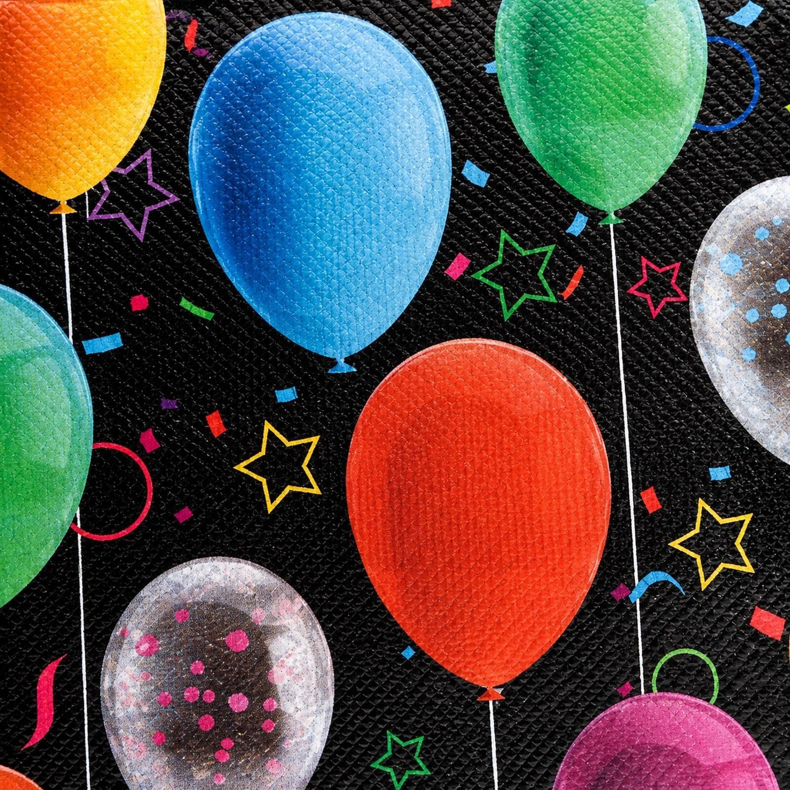 Lot de 36 Sacs Cadeaux recyclés avec poignées, réutilisables, en Tissu Non tissé, Parfaits pour Les fêtes Scolaires et Les Anniversaires, A