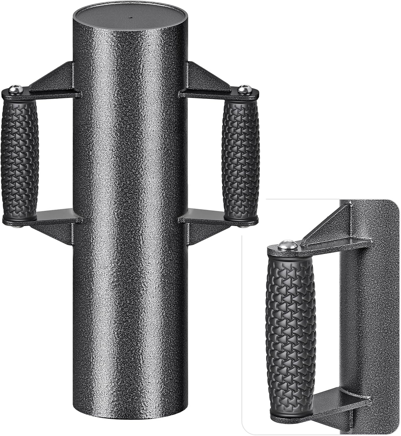 Post driver with anti-slip handles, 16lb T post driver