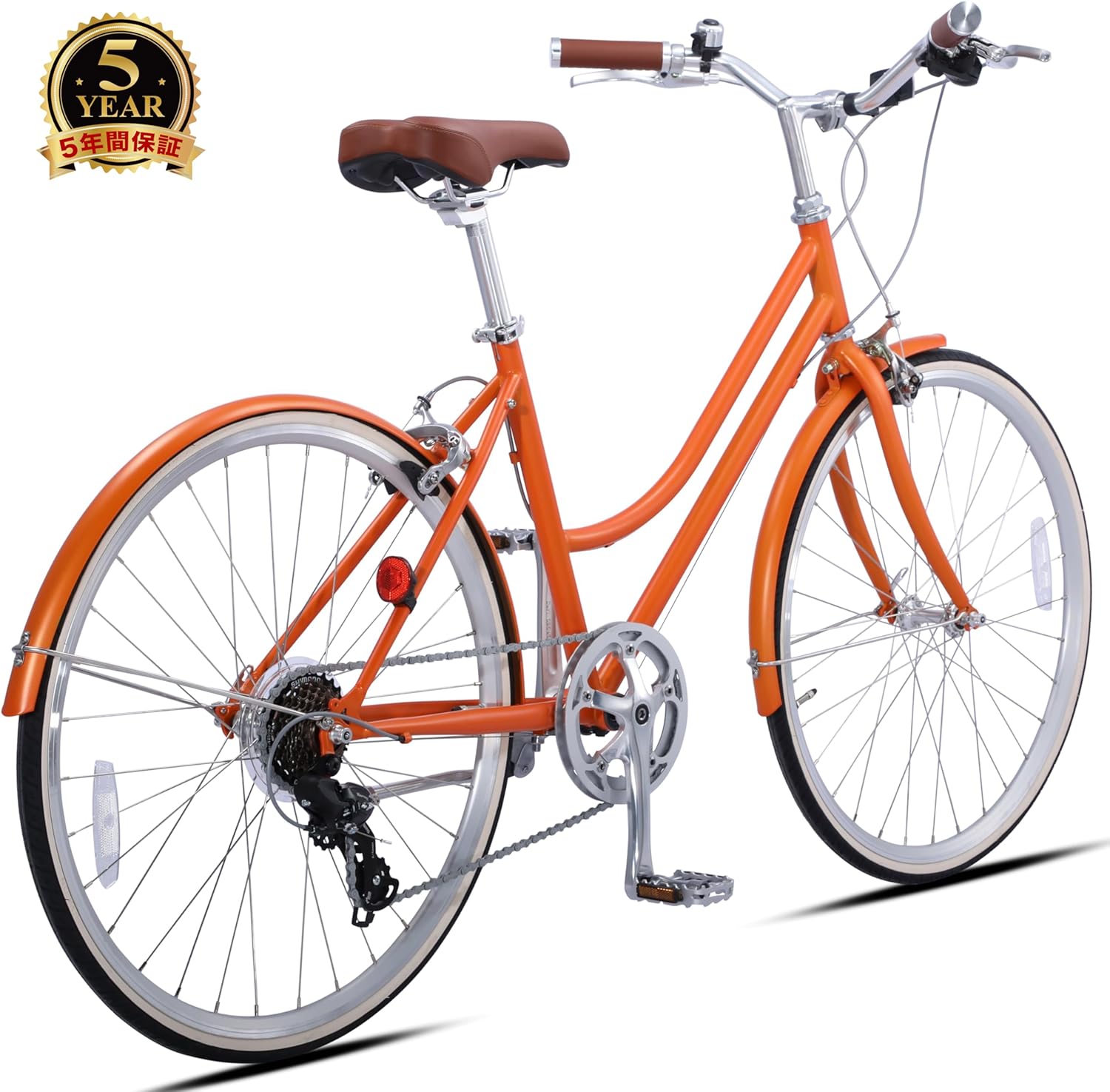 PANTHER (パンサー) クロスバイク 軽量アルミ製フレーム 外装7段変速