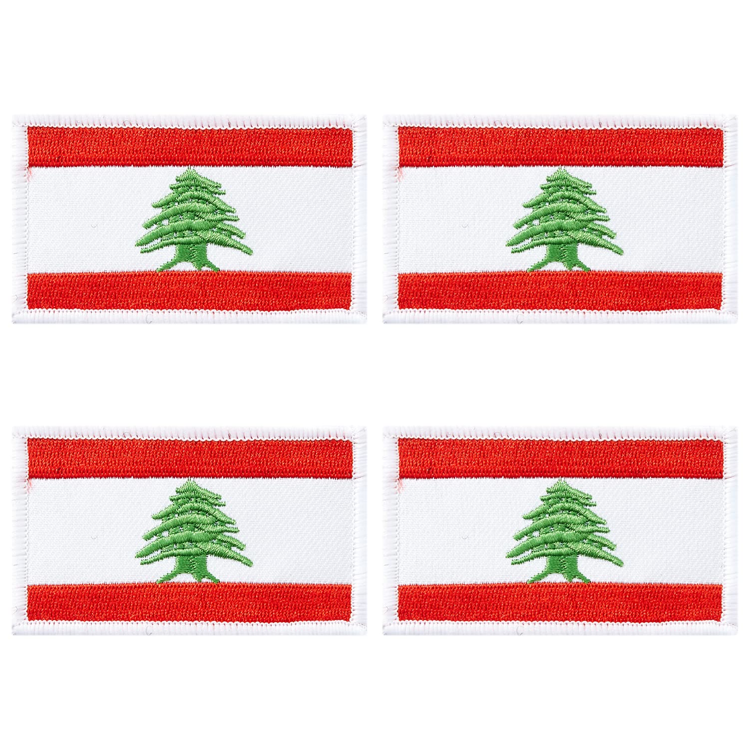 Kind Girl 4 Pack Embroidered National Armband (Lebanon)