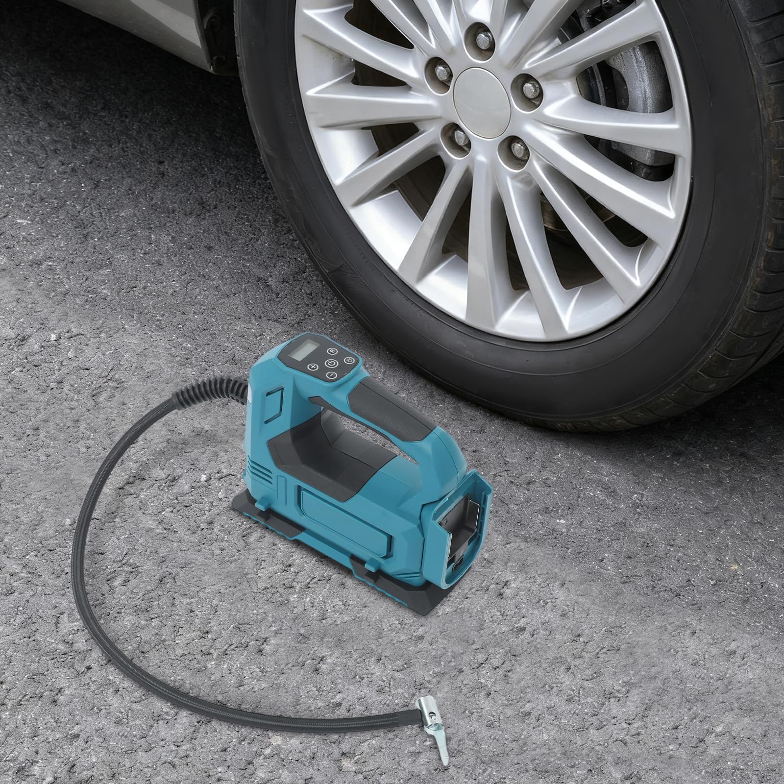 Przenośna sprężarka powietrza z wyświetlaczem cyfrowym 150 psi maksymalne