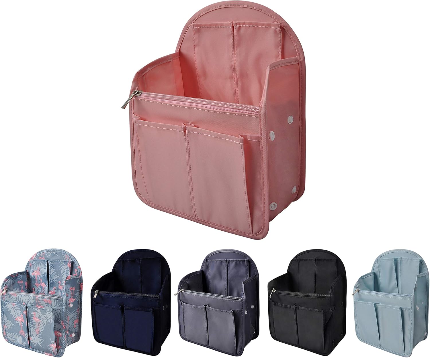 Vercord Backpack Organizer Insert Liner Hanging Travel Bag in Bag with Many Pockets - Image 3