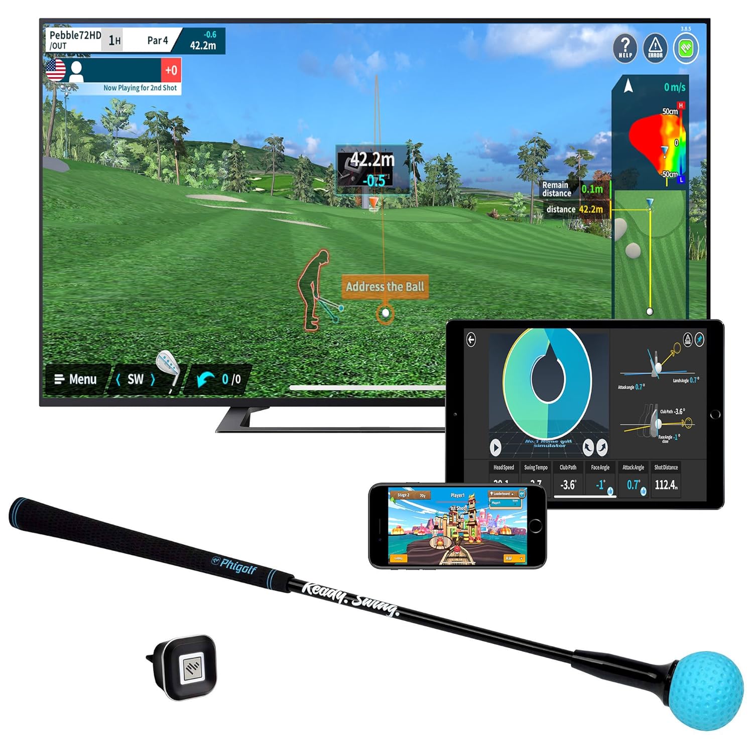 PHIGOLF Home Golf Game Simulator