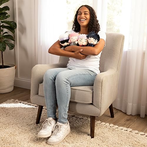 Miniatura 7 de Club Mocchi Mocchi - Suya Suya Suya - Peluche de amigo dormido - Jujutsu Kaisen Satoru Gojo - Peluche de anime blando y decoración de habitación