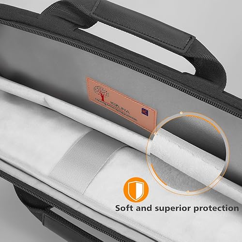 Miniatura 4 de KIZUNA Funda para portátil de 17 pulgadas para Legion 55iLG gram 1717.3" MSI 17Dell G717 IdeaPad 3i Gen7HP Gaming Pavilion 17Ideapad 700, color negro